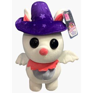 Adopt Me Pets Albino Bat Plush Halloween Stuffed Animal With Code Tag